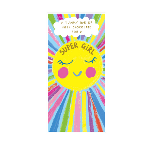 Gift Chocolate Bar - Super Girl