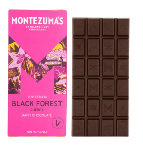 MONTEZUMA - Black Forest - Dark Chocolate Cherry