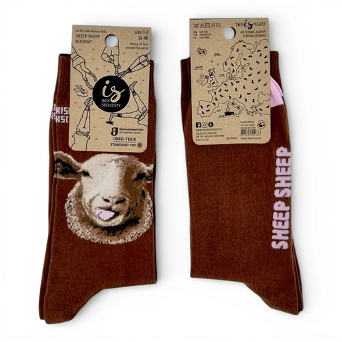 Irish Socksciety Socks - Sheep Sheep Hooray