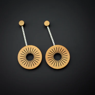Rowena Sheen Earrings - Sol
