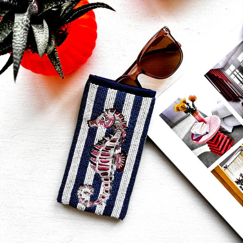 Disaster Designs Glasses Case - Seahorse