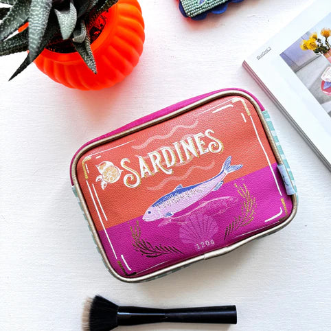 Disaster Designs Makeup Bag - Sardine