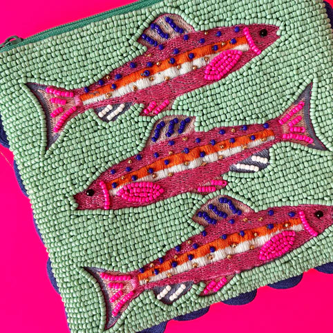Disaster Designs Pouch - Fish – Unbound