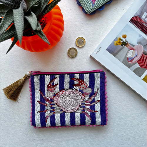 Disaster Designs Purse - Crab