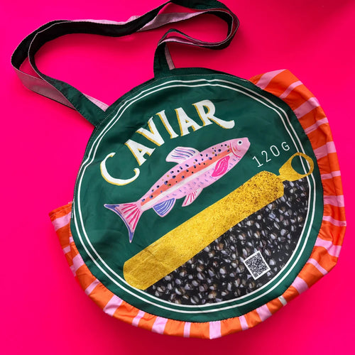 Disaster Designs Eco Shopper Bag - Caviar