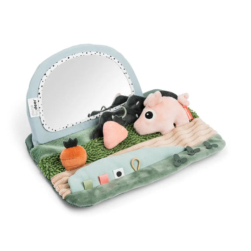Done by Deer Playing - Tummy Time Sensory Mirror - Tiny Farm