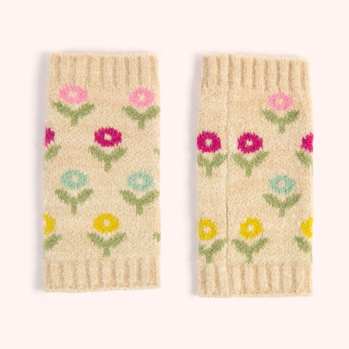 Powder Gloves - Willow Ditsy Wristwarmers
