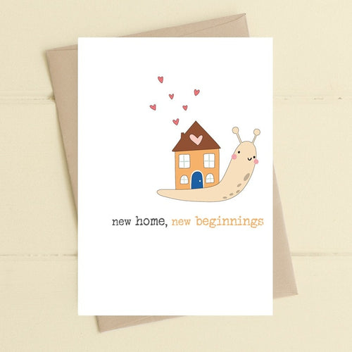 Dandelion Card - New Home, New Beginning