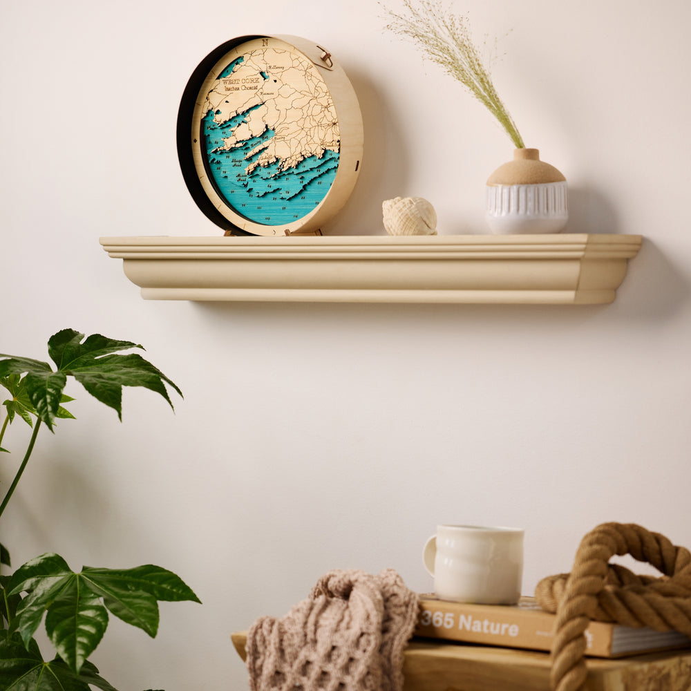 Outcrop Wooden 3D Map - West Cork