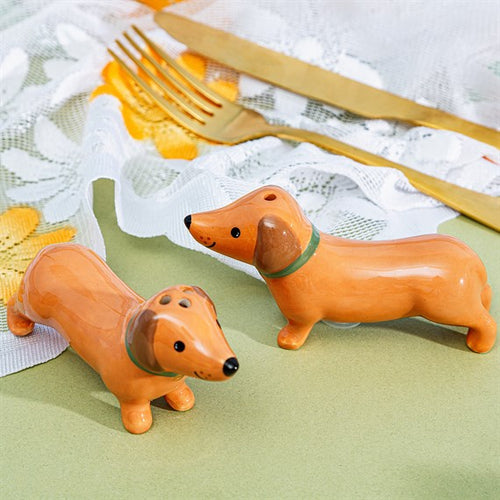 Sass & Belle Salt & Pepper Set - Sausage Dog