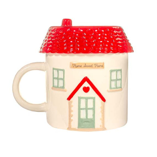 Sass & Belle Mug - House with Lid