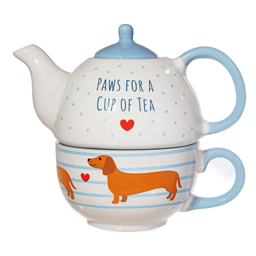 Sass & Belle Kitchen - Sausage Dog Tea for One