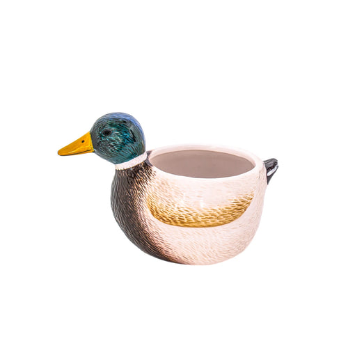 Sass & Belle Planter - Mini Mallard Duck