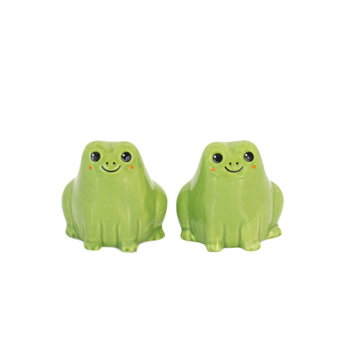Sass & Belle Salt & Pepper Shakers - Frog