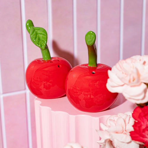 Sass & Belle Salt & Pepper Shakers - Cherry