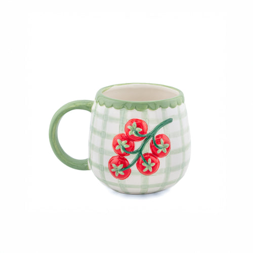 Sass & Belle Mug - Handpainted Tomato