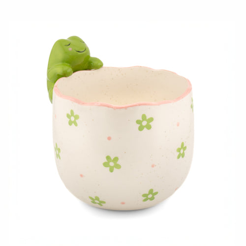 Sass & Belle Planter - Peeking Frog