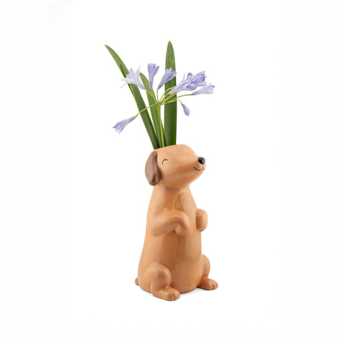 Sass & Belle Vase - Sausage Dog