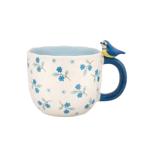 Sass & Belle Mug - Sitting Blue Tit