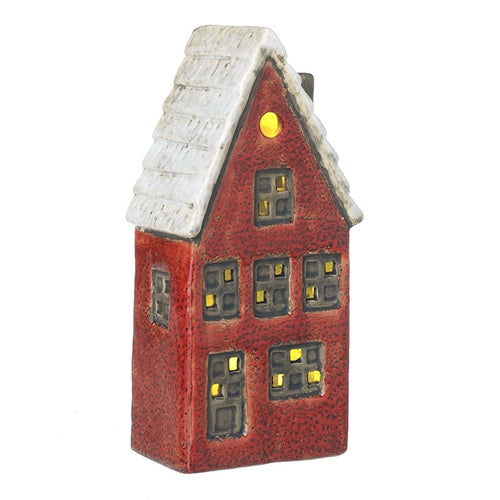 Heaven Sends Christmas - Light Up Ceramic House