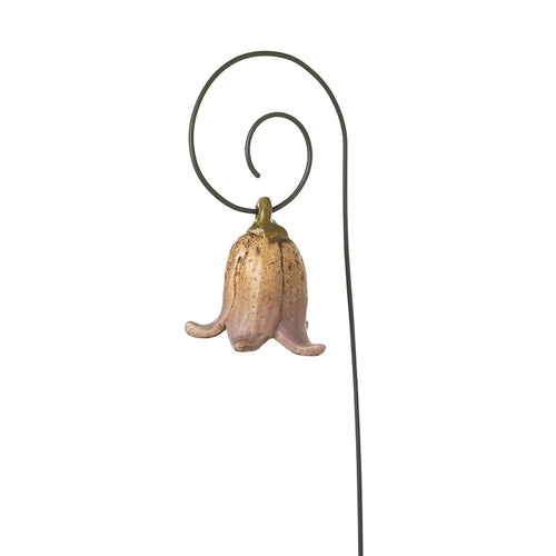 Heaven Sends - Floral Ceramic Pink Bell