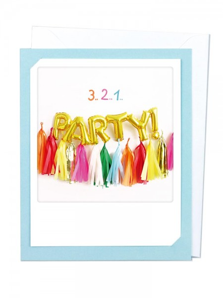 Pickmotion card - 3,2,1 Party