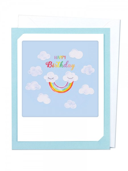 Pickmotion Photo-Card - Happy Birthday Rainbow