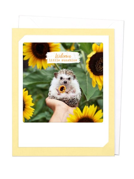 Pickmotion Photo-Card - Welcome little Sunshine