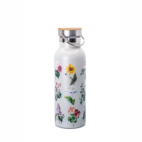 Sass & Belle Water Bottle - Vintage Flowers Metal Water Bottle