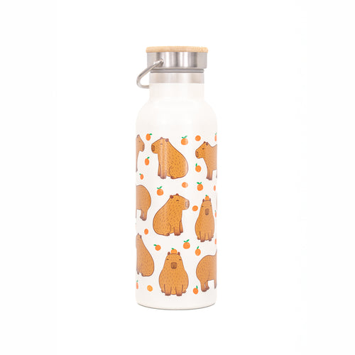 Sass & Belle Water Bottle - Capybara Metal Water Bottle