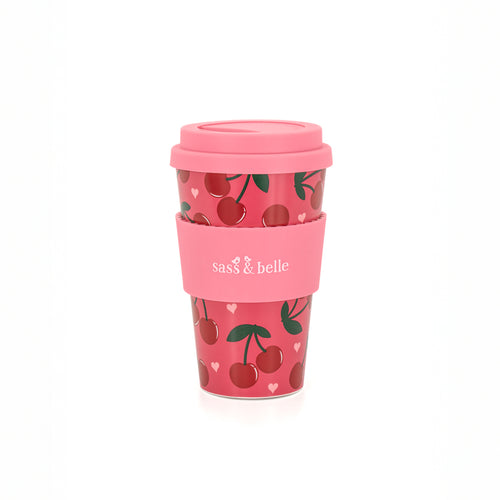 Sass & Belle Travel Cup - Cherry