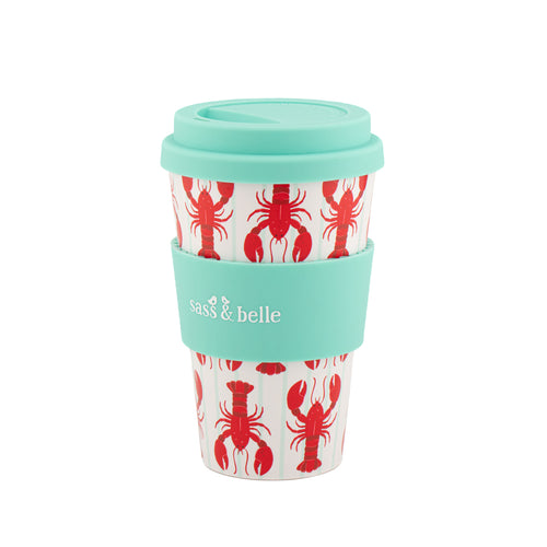 Sass & Belle Travel Cup - Lobster
