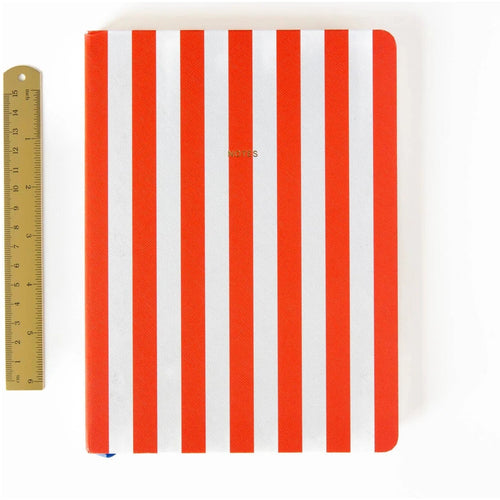 Fabrique Notebook - Orange Stripes