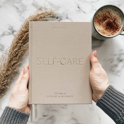 Blush And Gold - My Daily Self-Care Journal