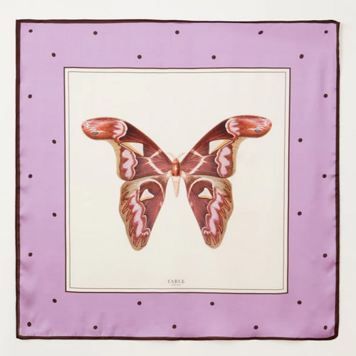 Fable Square Scarf - Atlas Moth