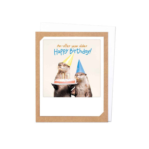 Pickmotion Photo-Card - An-otter Year Older