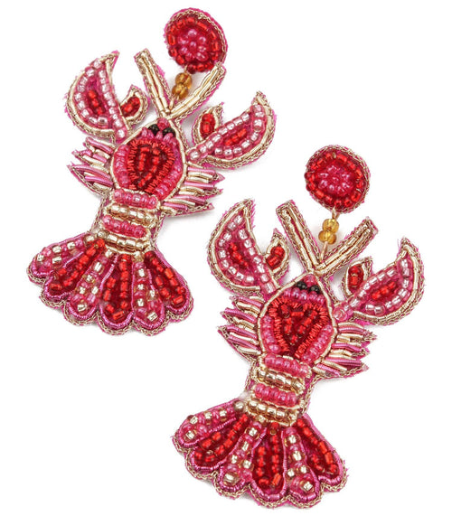 My Doris Earrings - Lobster Love