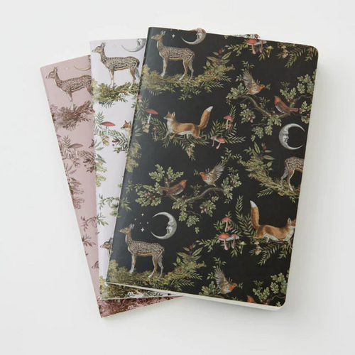 Fable Notebook - Animal Notebook - Pack of 3