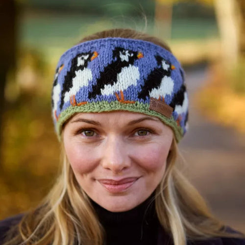 Pachamama Knitted Headband - Circus of Puffins