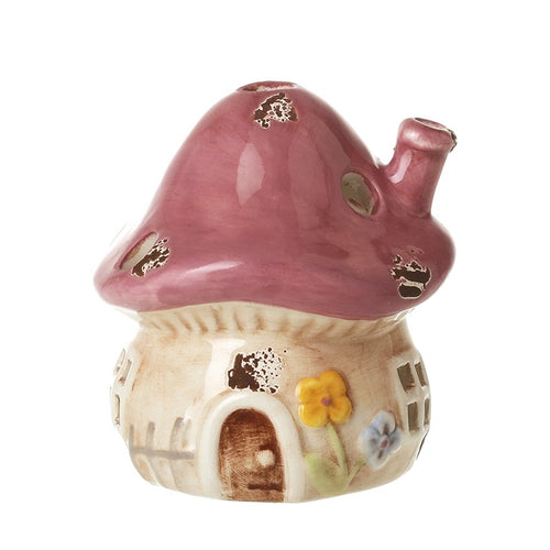 Heaven Sends - Ceramic House Mushroom Ornament