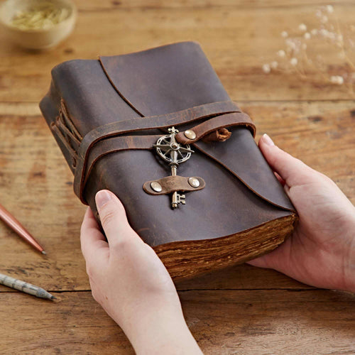 Paper High Journal - Buffalo Leather - Key