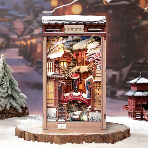 DIY Book Nook Kit - Kyoto Snow Whisper