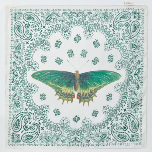 Fable Square Scarf - Paisley Butterfly