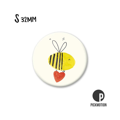 Pickmotion Magnet Small - Bee Heart
