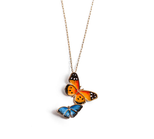 Bill Skinner Necklace - Butterfly Pendant