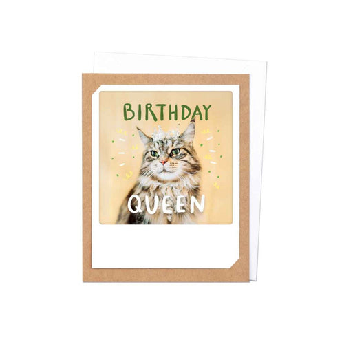 Pickmotion Photo-Card - Birthday Queen Cat