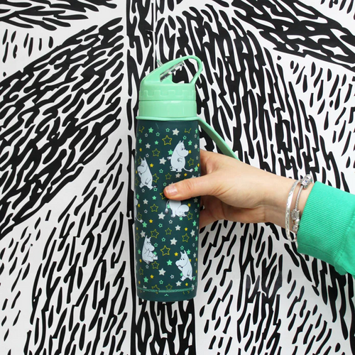 Disaster Designs Water Bottle - Moomin Stars Folding Eco Bottle