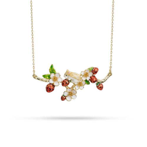 Bill Skinner Necklace - Strawberry & Mouse Necklace