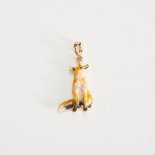 Fable Jewellery - Enamel Fox Charm