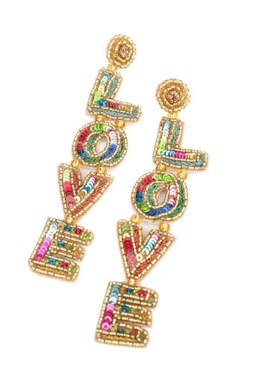 My Doris Earrings - Love Rainbow